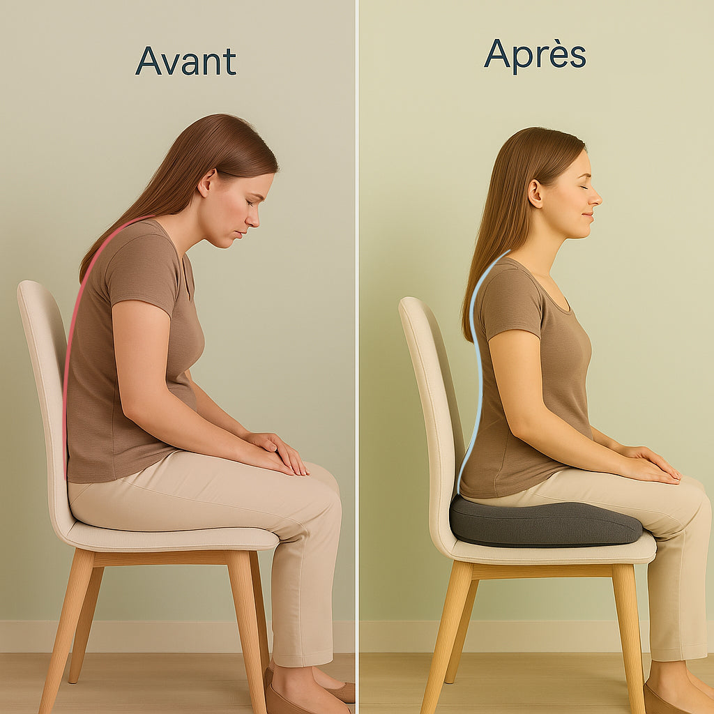 Sanoéa™ – Le coussin qui soulage votre dos