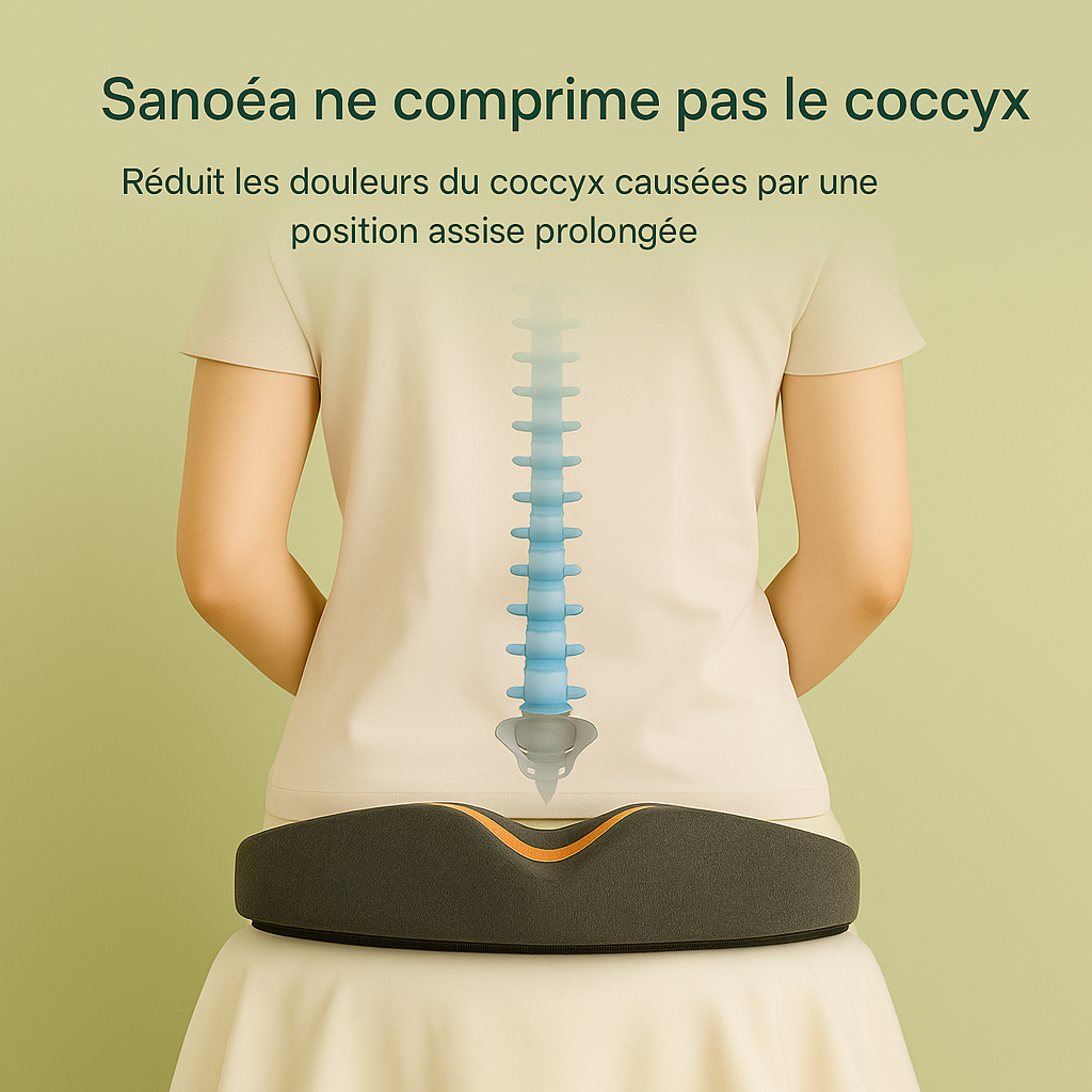 Sanoéa™ – Le coussin qui soulage votre dos